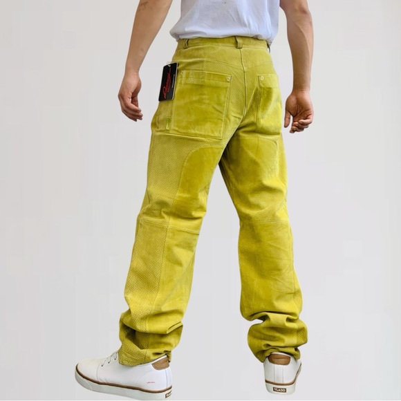 Men's Davoucci Avocado Suede Sweater or Pants NWT - Picture 6 of 6